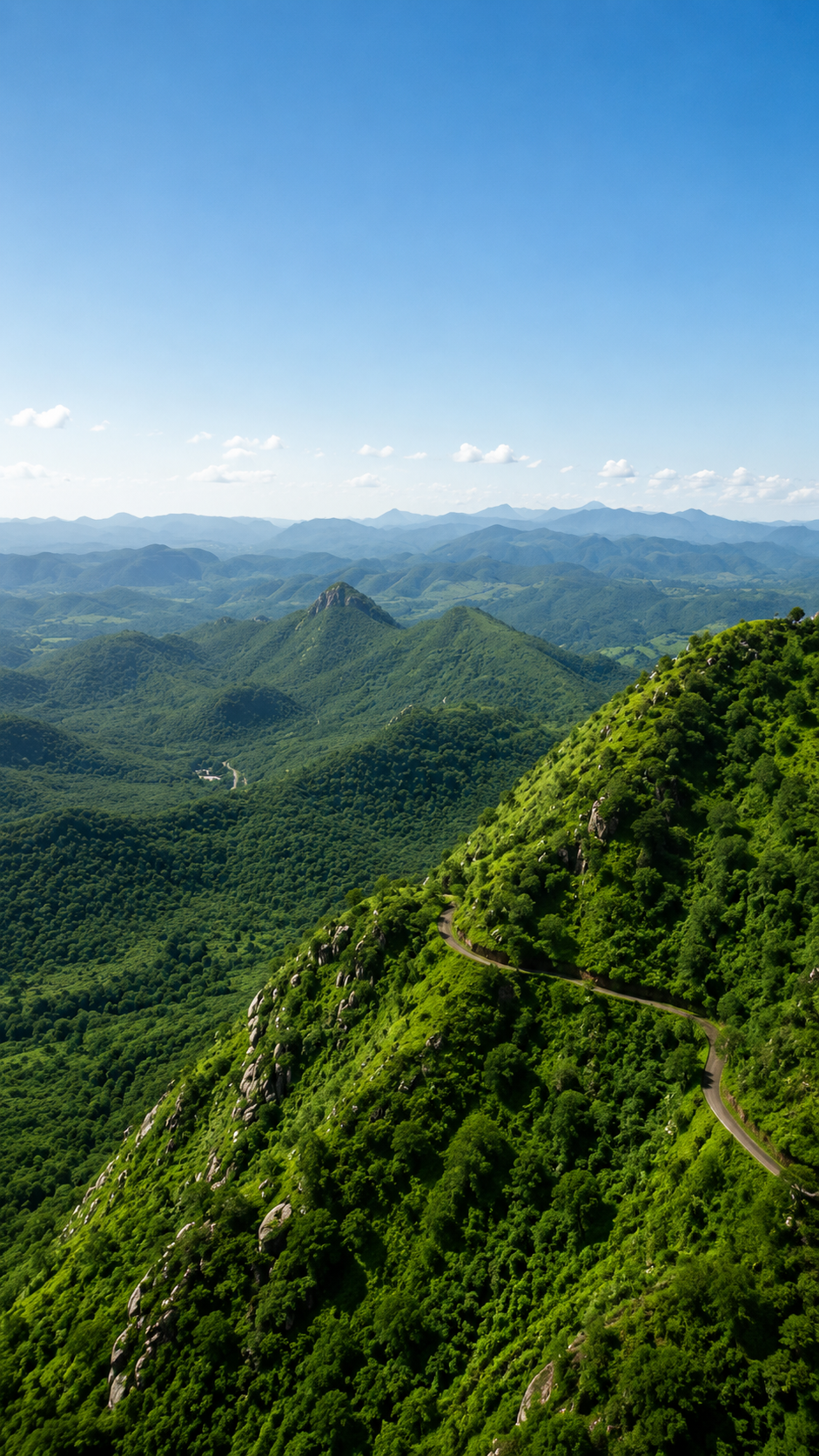 Aravalli hills near Udaipur